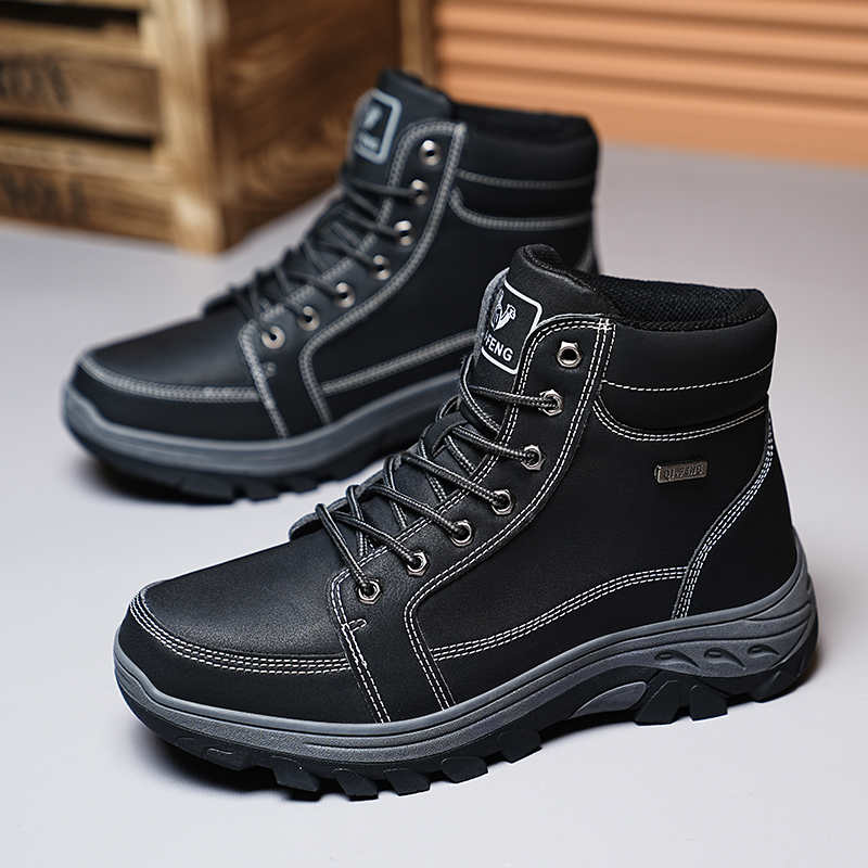 Men Shoes Models - Warm Pads Chunky Moccasin For Men