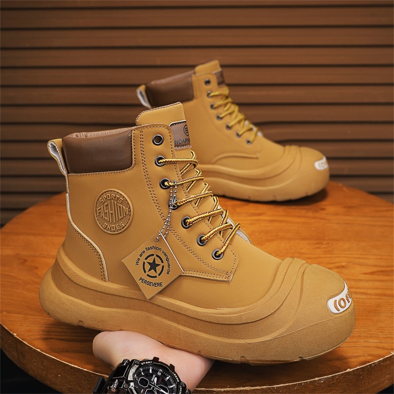 Men Shoes Marks - Shorts Ankle Boots Fashionable and Comfortable