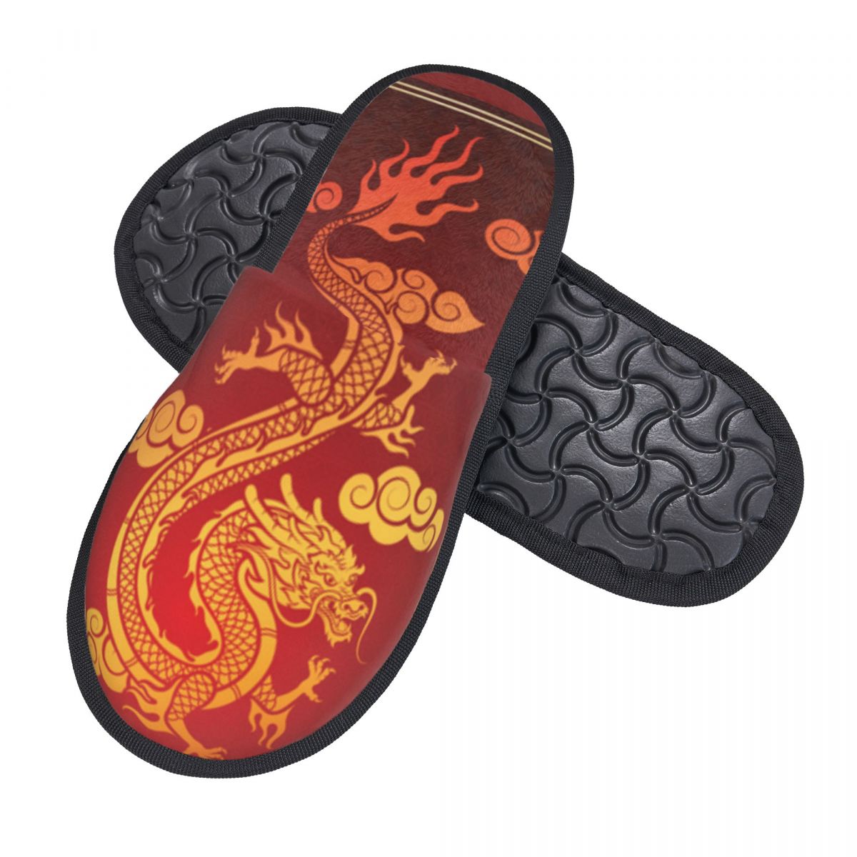 Dragon Illustration Slipper Fo - đánh giá và giá Men Shoes Illustration