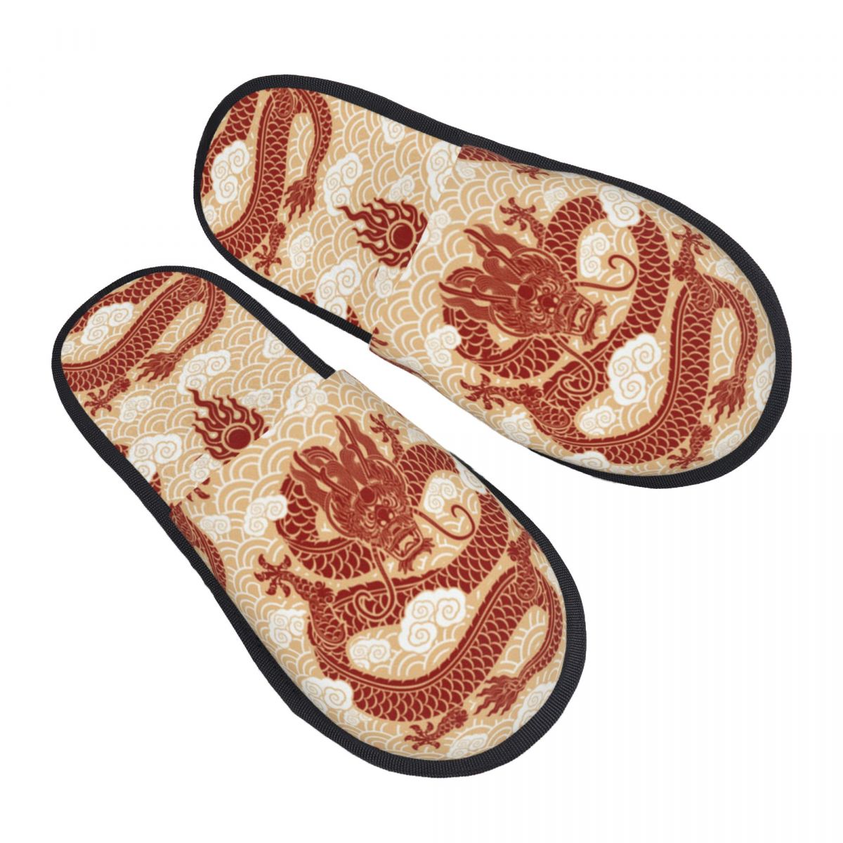 Dragon Illustration Slipper Fo - đánh giá và giá Men Shoes Illustration