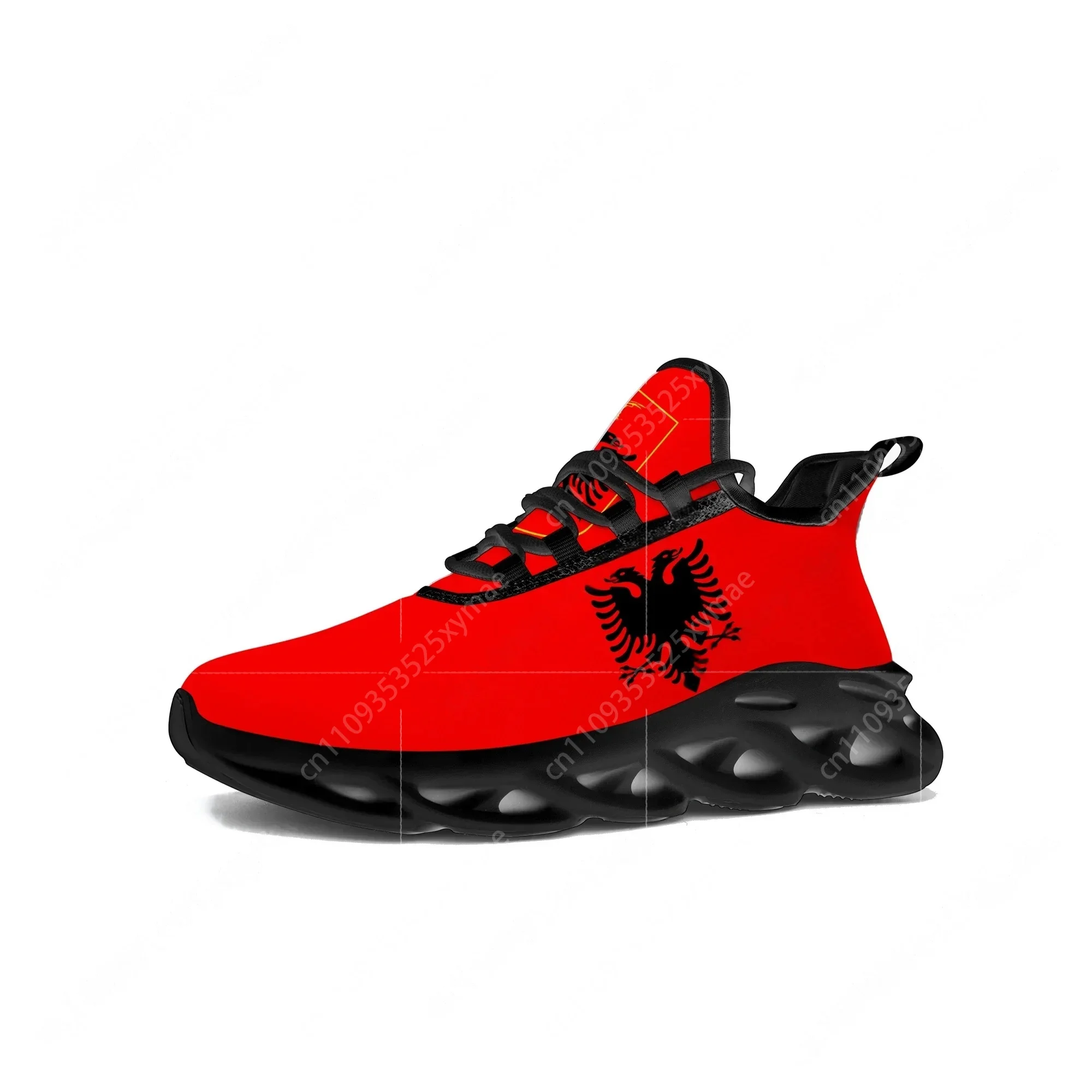 Albanian Flag Flats Sneakers M - đánh giá và giá Men'S Shoes Good For Running