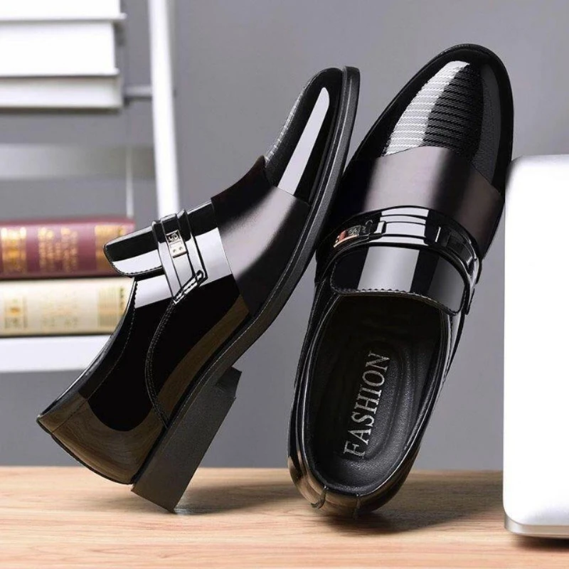 New men's formal leather Shoes - đánh giá và giá Men Shoes Official