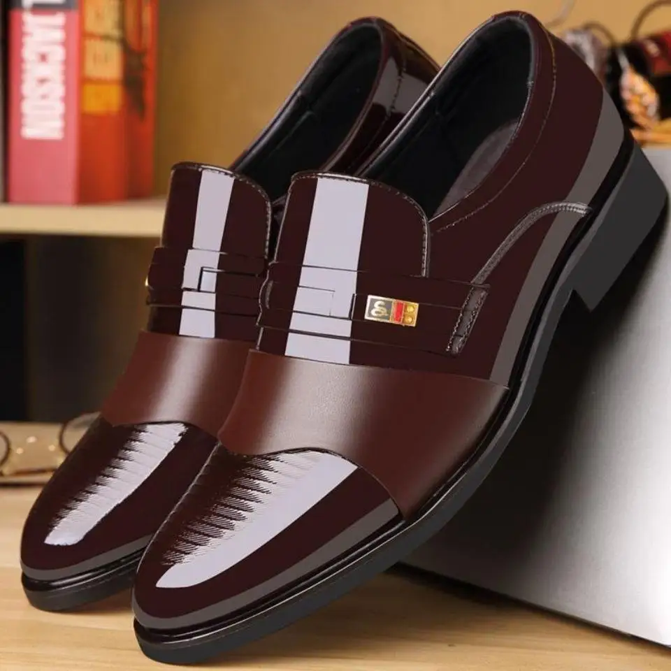 New men's formal leather Shoes - đánh giá và giá Men Shoes Official