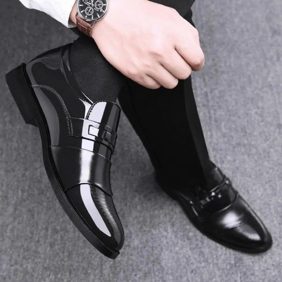 New men's formal leather Shoes - đánh giá và giá Men Shoes Official