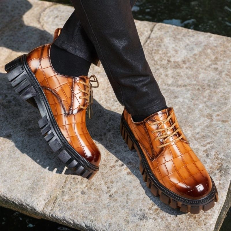 Men's Leather Shoes Fad Busine - đánh giá và giá Men Shoes Official