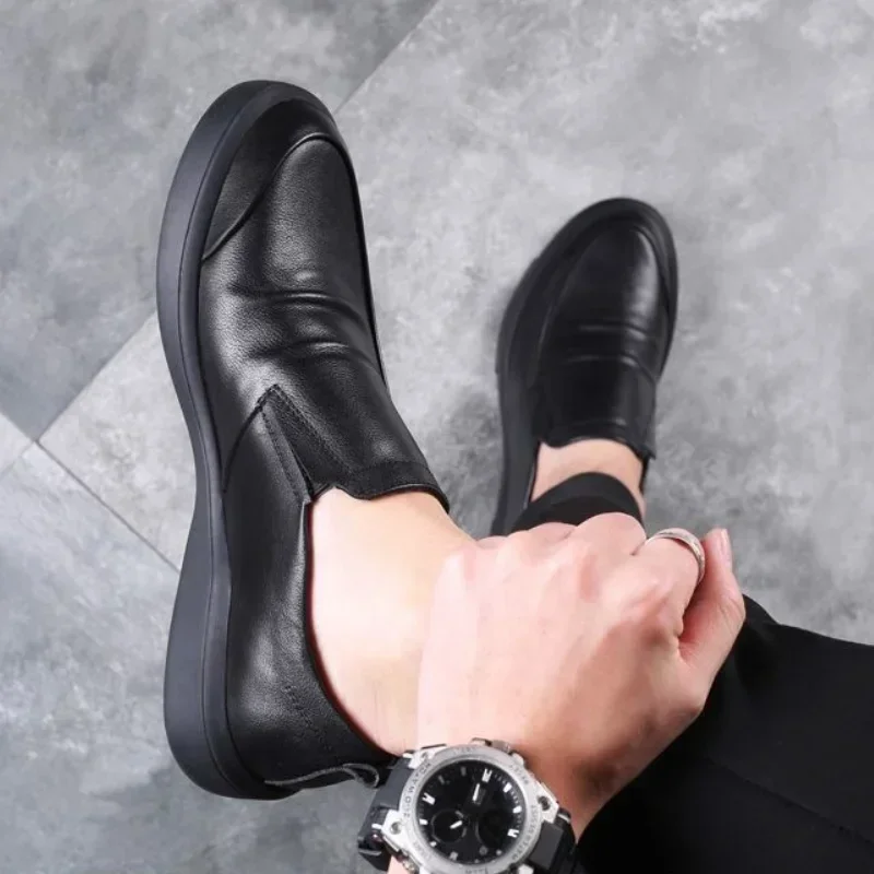 Dress Shoes Man Cowhide Casual - đánh giá và giá Men Shoes On Clearance