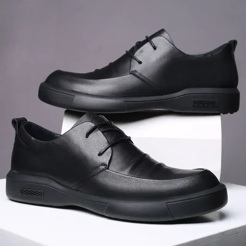 Dress Shoes Man Cowhide Casual - đánh giá và giá Men Shoes On Clearance