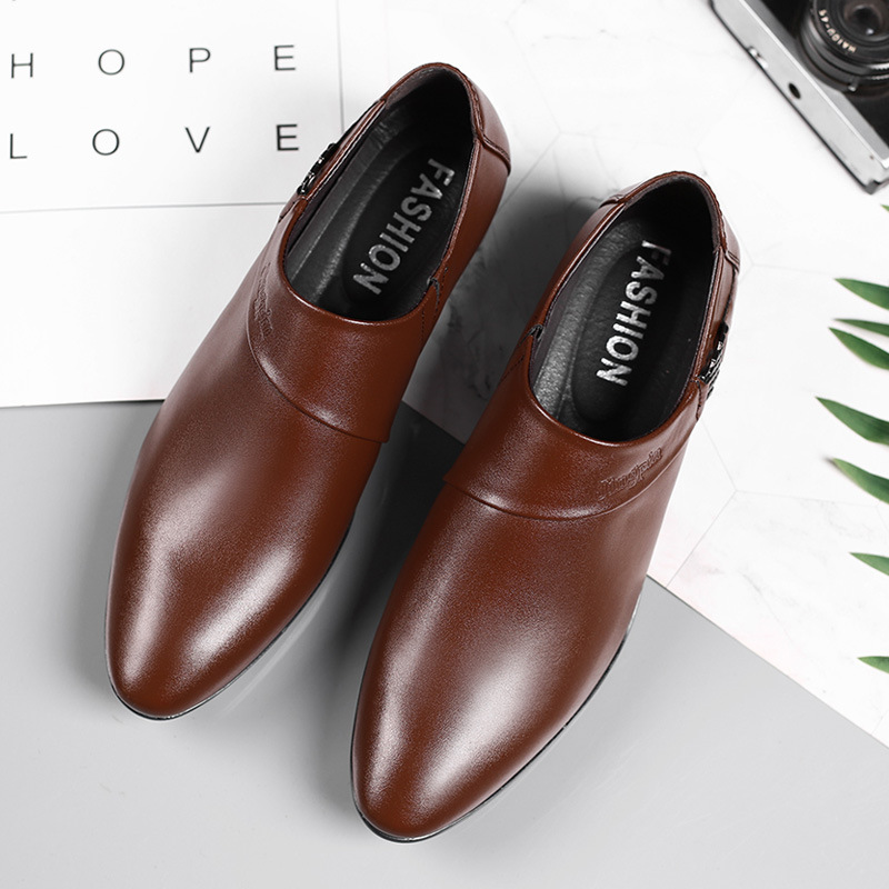 Men PU Leather Shoes Formal Dr - đánh giá và giá Men Shoes Official