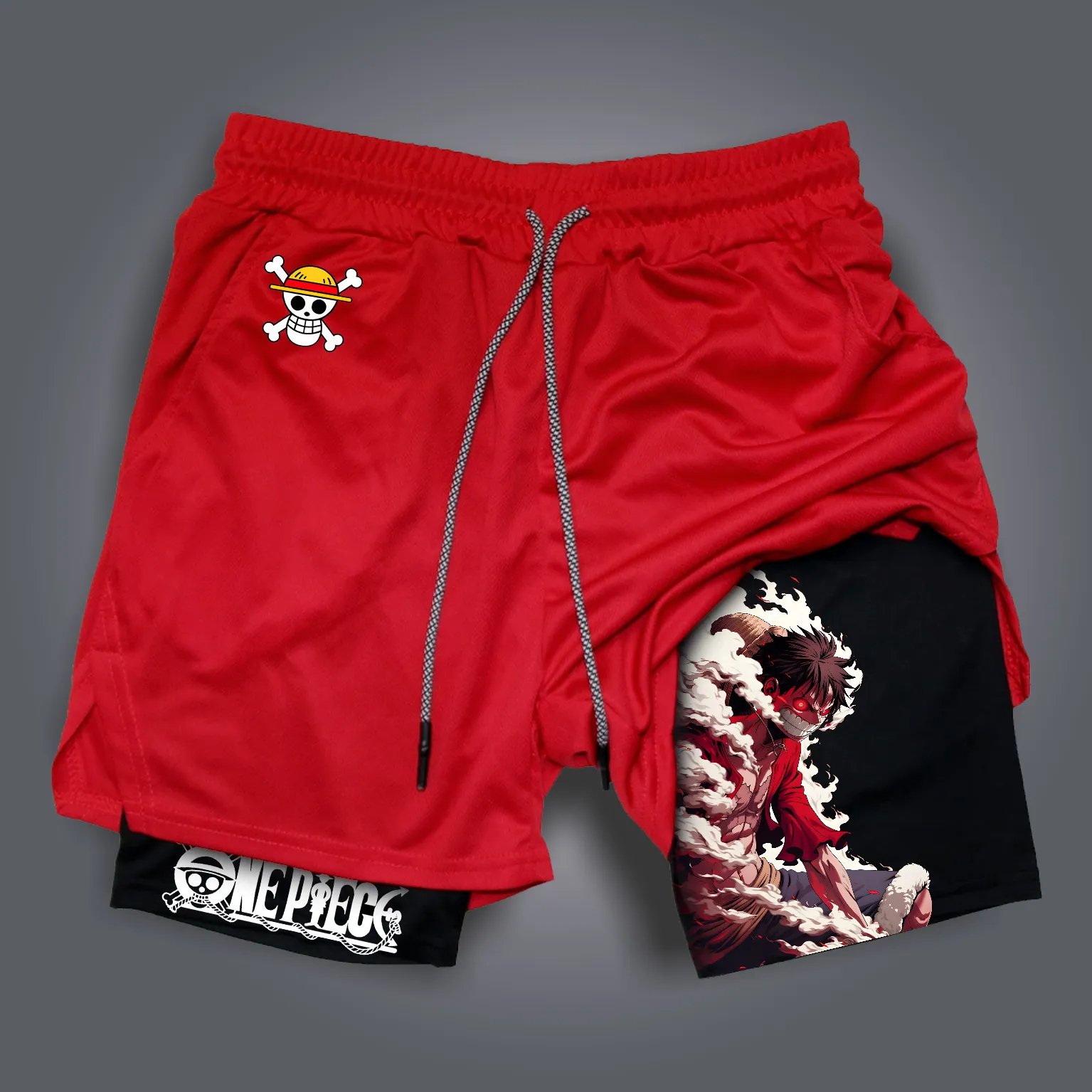 One Piece Anime Mens Gym Short - đánh giá và giá Men'S Shoes Good For Running