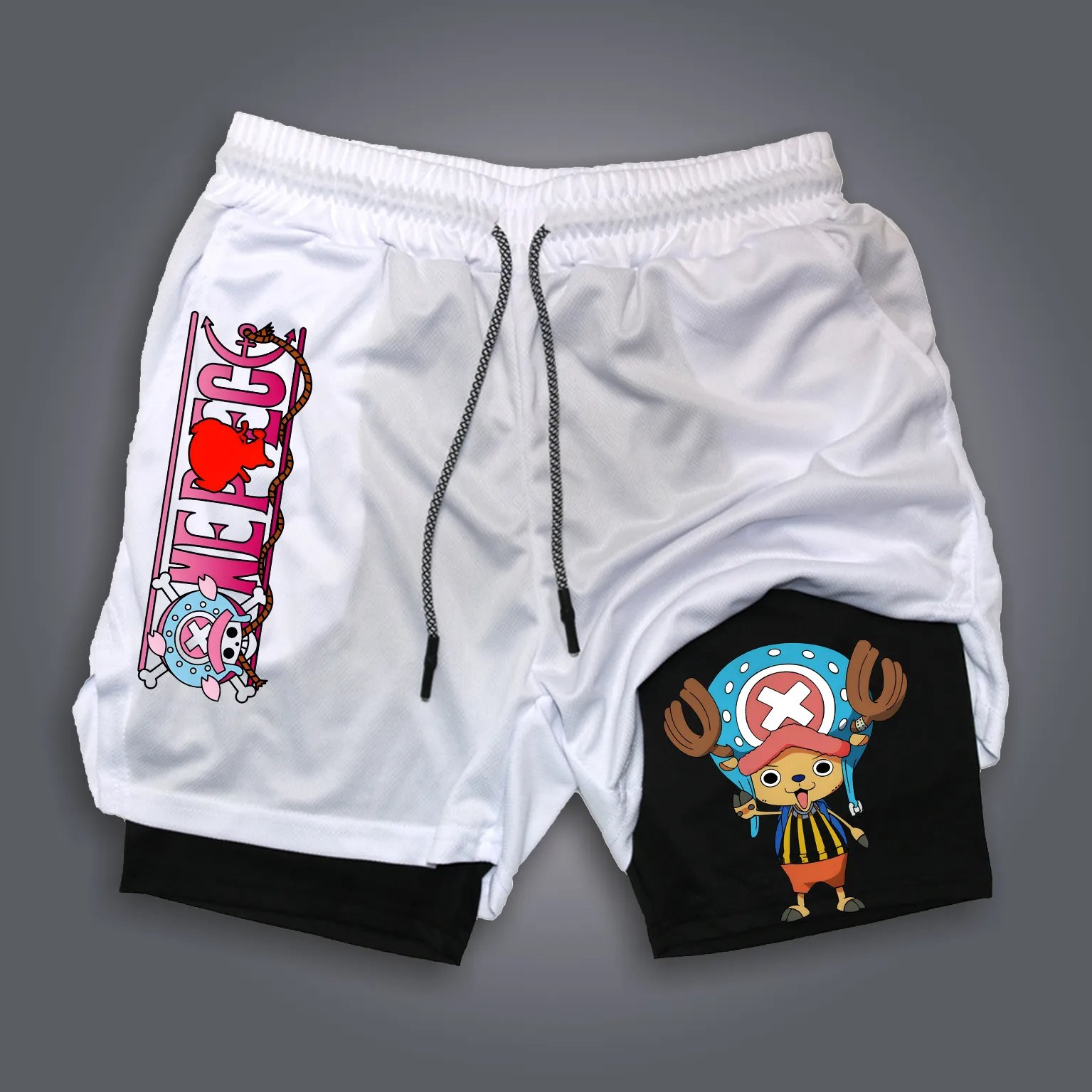 One Piece Anime Mens Gym Short - đánh giá và giá Men'S Shoes Good For Running