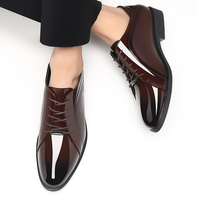Bright Upper Black Social Shoe - đánh giá và giá Men Shoes On Clearance