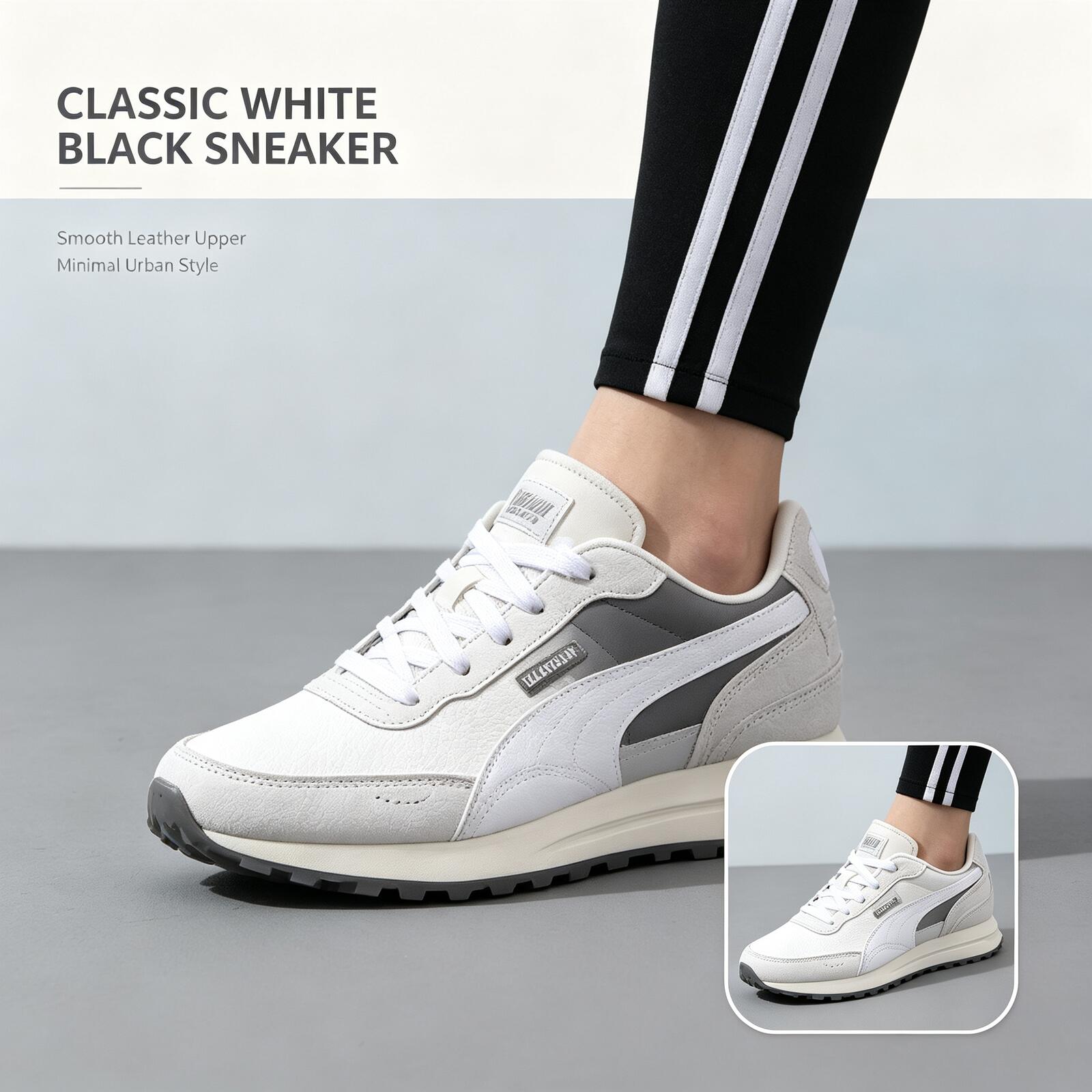 PUMA Men White Black Low Top S - đánh giá và giá Men Shoes Puma
