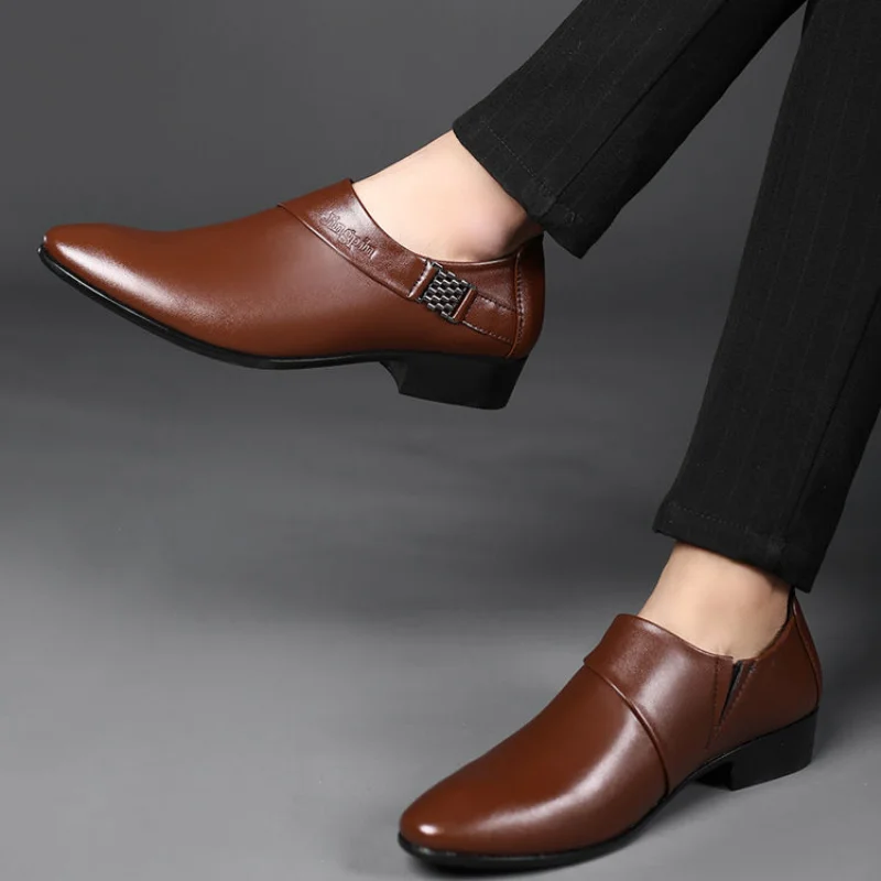Leather Casual Social Shoe for - đánh giá và giá Men Shoes On Clearance