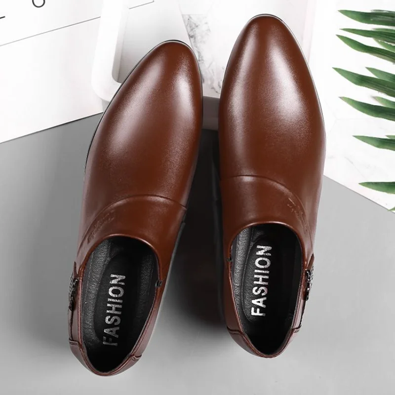 Leather Casual Social Shoe for - đánh giá và giá Men Shoes On Clearance