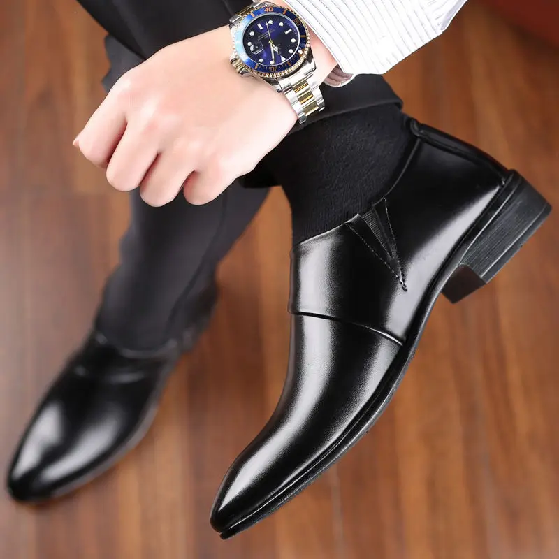 Leather Casual Social Shoe for - đánh giá và giá Men Shoes On Clearance