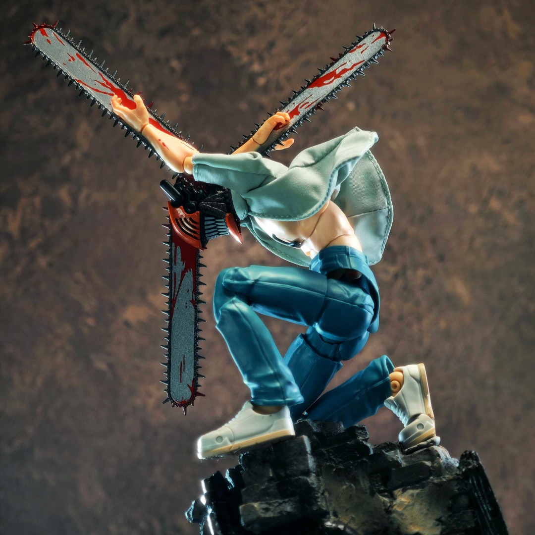 Chainsaw Man Shf Anime Handmad - đánh giá và giá Men Shoes Models