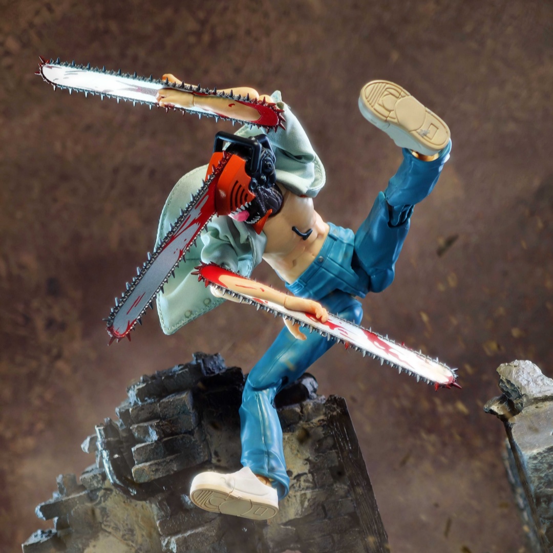 Chainsaw Man Shf Anime Handmad - đánh giá và giá Men Shoes Models