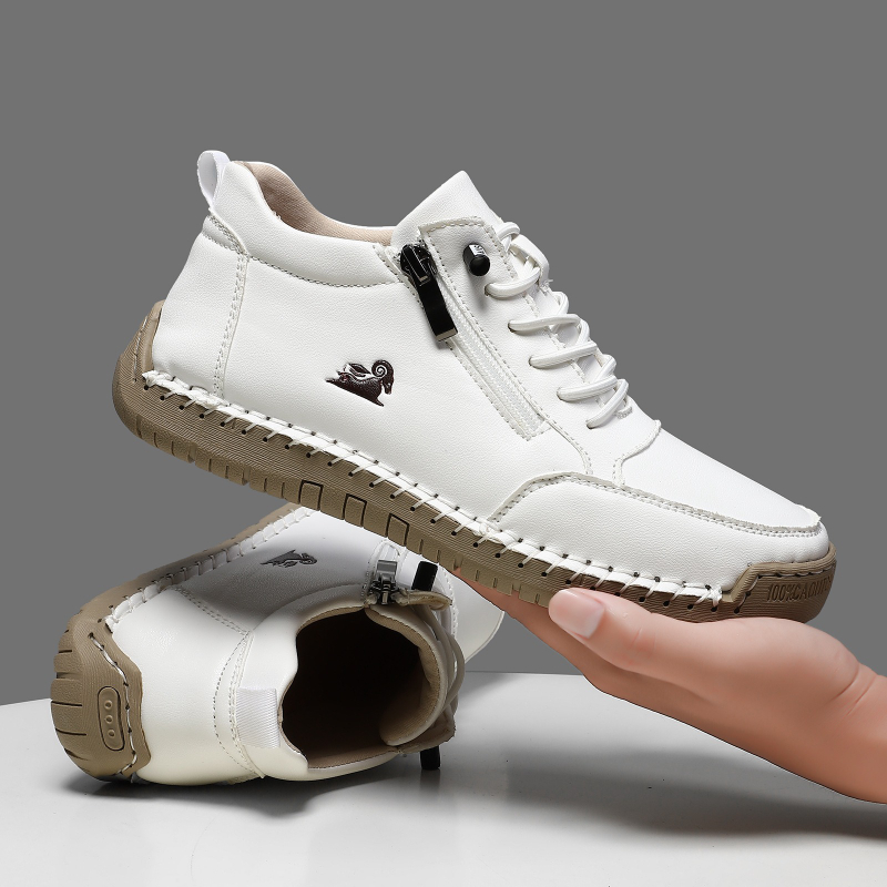 Women's Sneakers Handmade Leat - đánh giá và giá Men Shoes Marks
